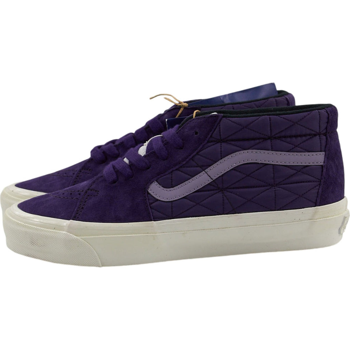 Vans Purple Quilted Trainers