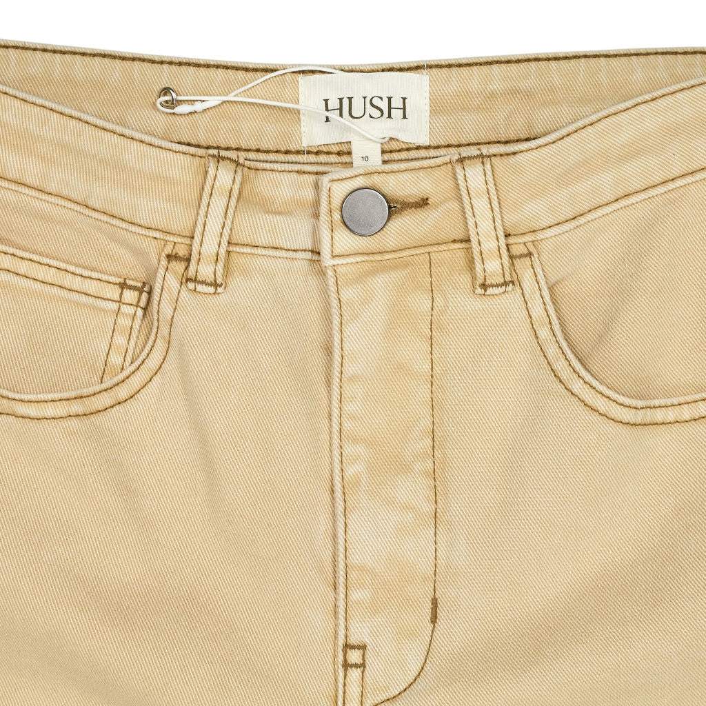 Hush Sand Wash Cotton Trousers