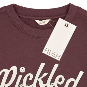 Hush Fudge Brown Pickled Graphic Sweatshirt