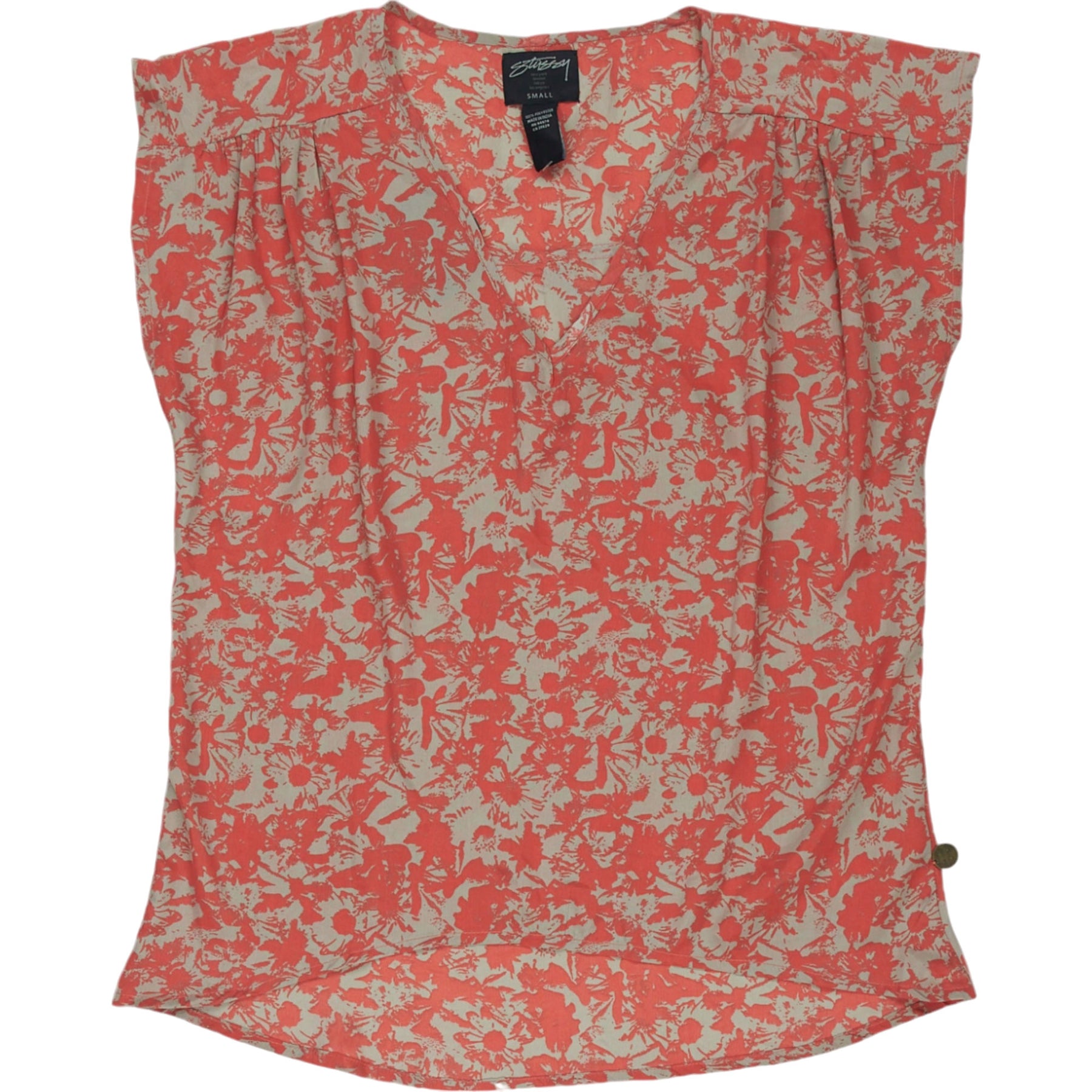 Stussy Coral Printed Blouse