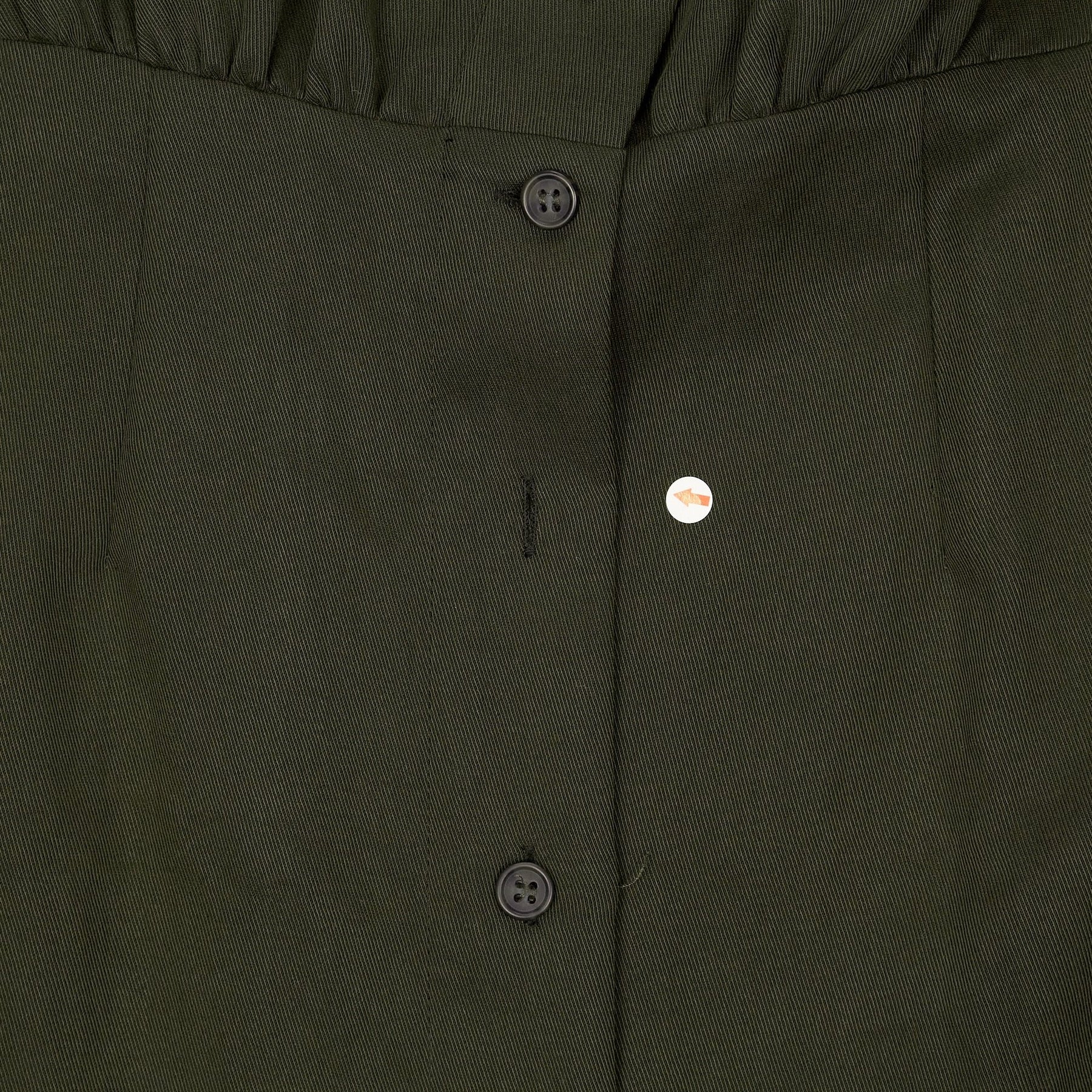 Hush Dark Green Maia Mini Utility Dress