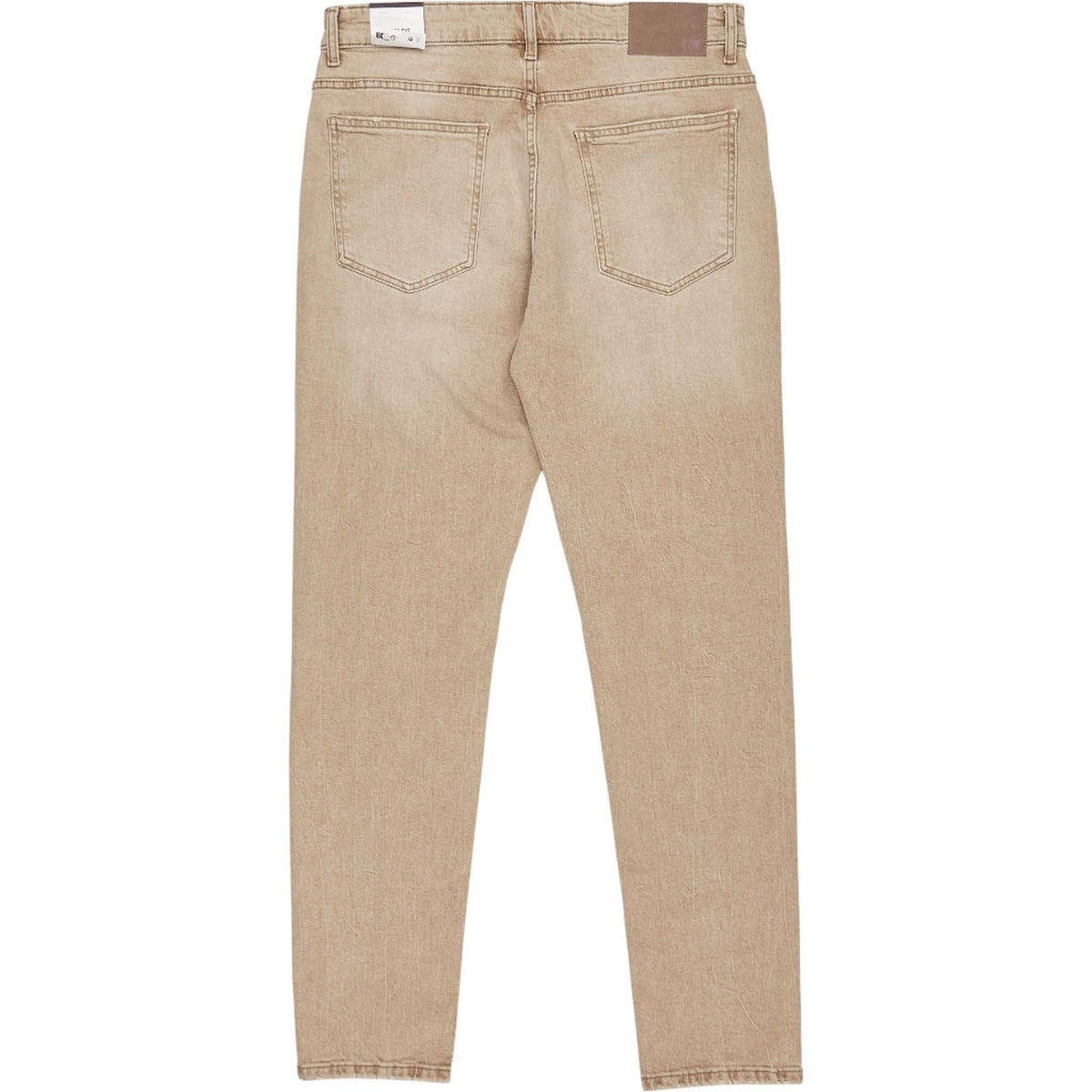 Pull & Bear Beige Slim Fit Jeans