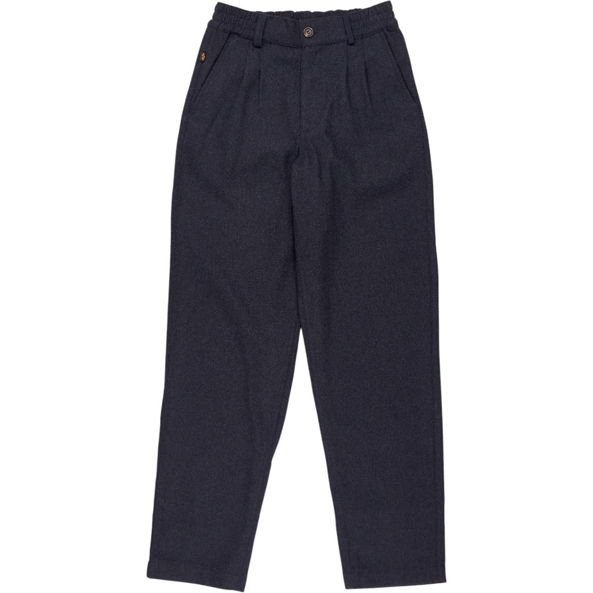 Alpha Industries Blue Wool Blend Trousers