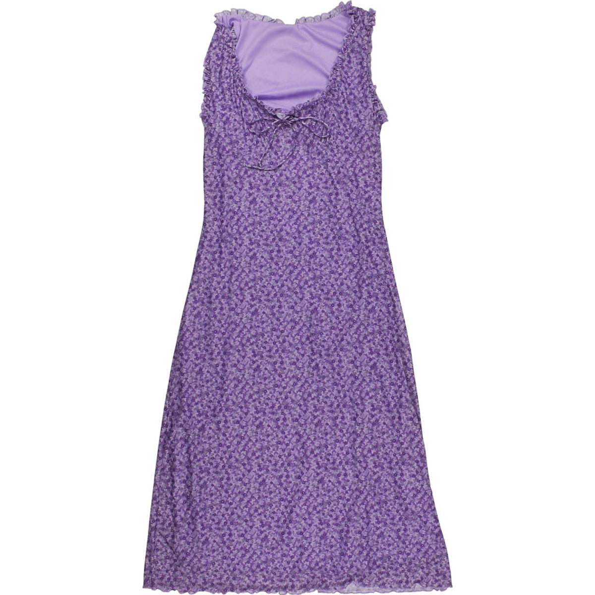 Motel Purple Geya Daisy Floral Dress