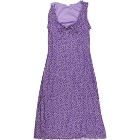 Motel Purple Geya Daisy Floral Dress