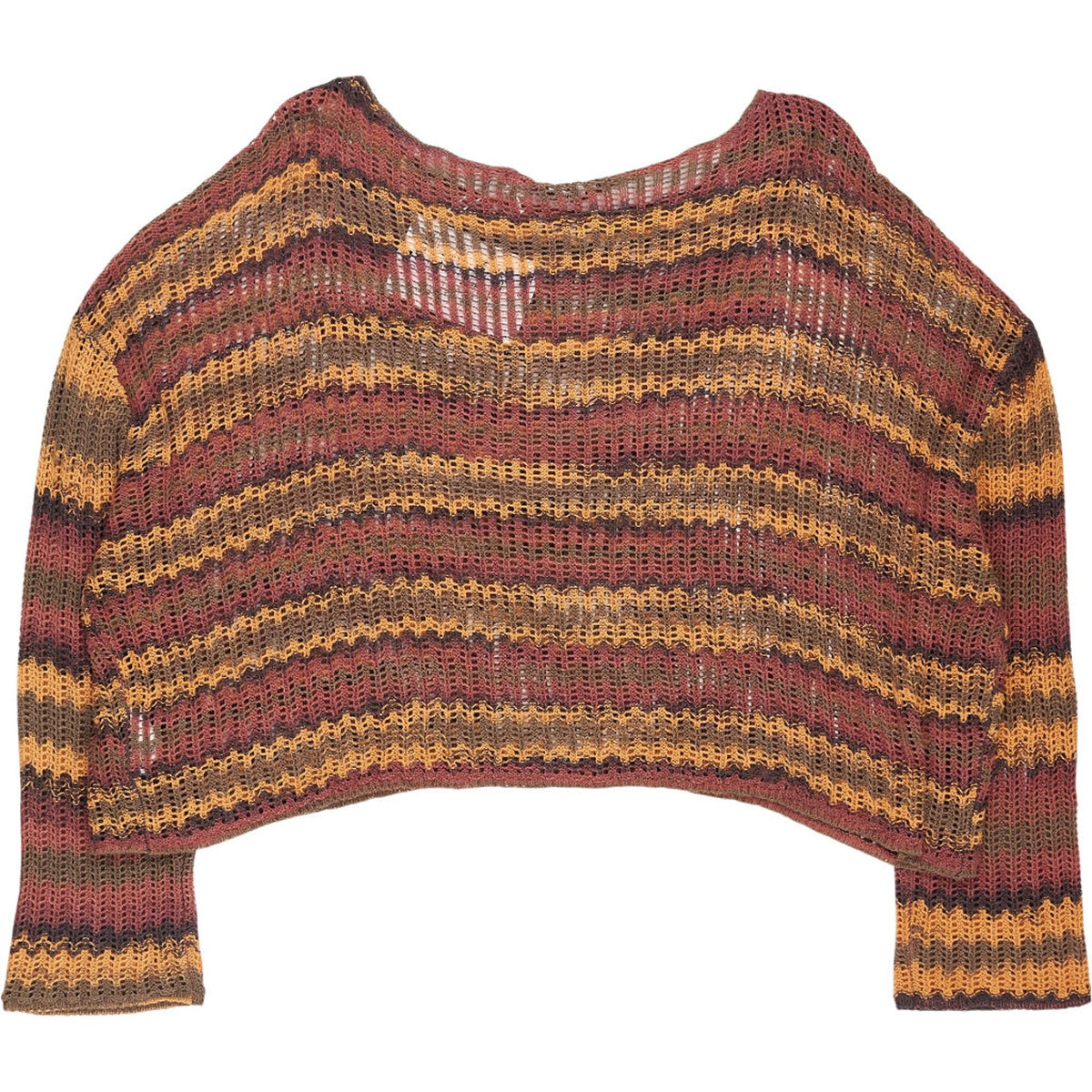 Pull & Bear Multicolour Striped Knit Jumper
