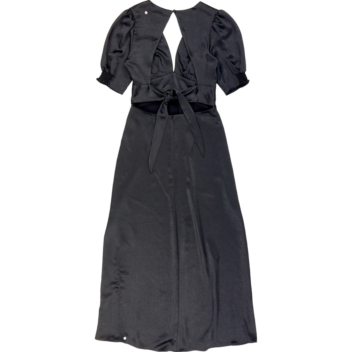 Omnes Black Midi Dress