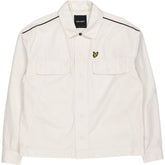 Lyle & Scott White Cotton Overshirt
