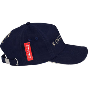 King & Carr Navy Cotton Cap