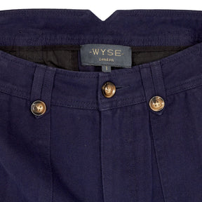 Wyse Navy Cargo Pants