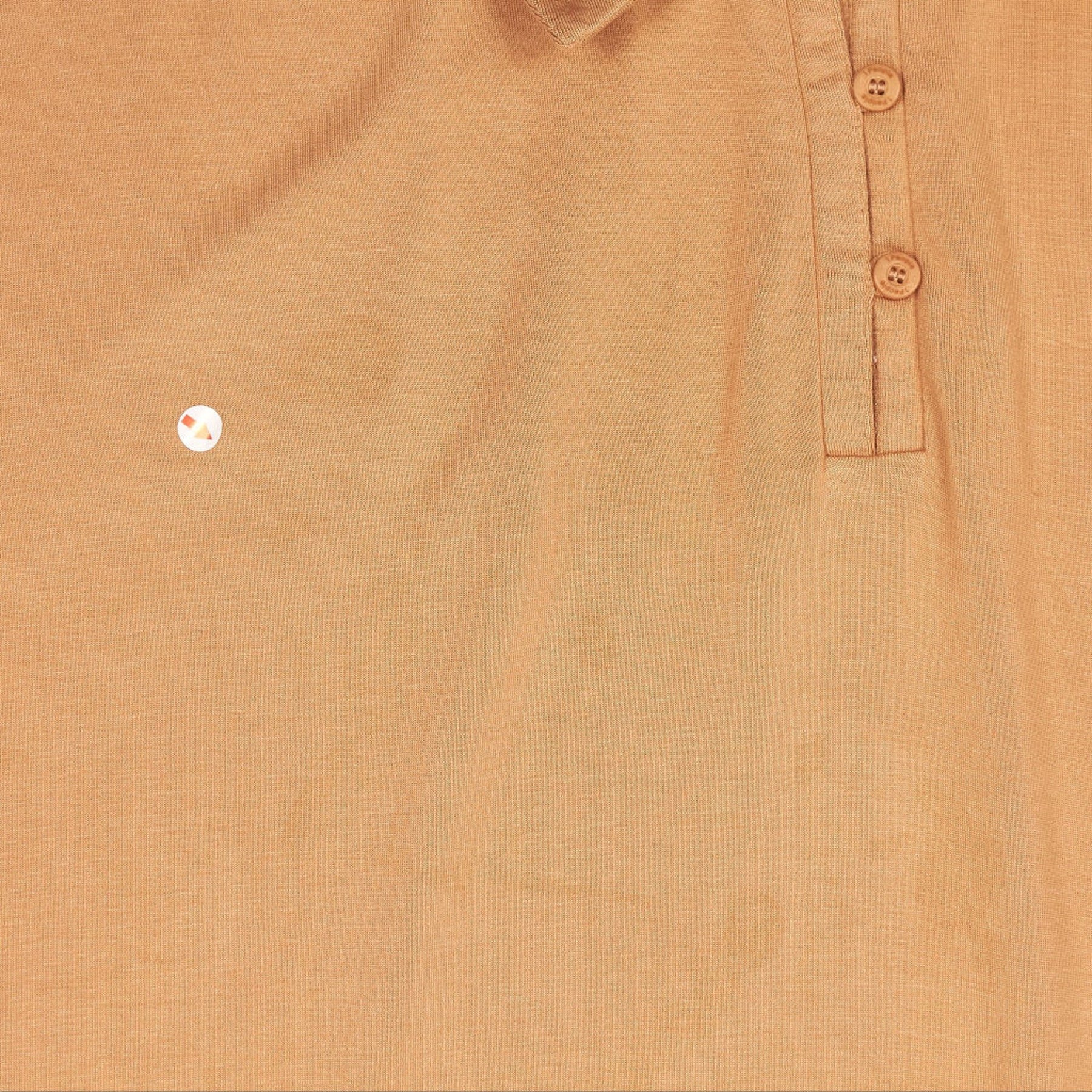 1 People Brown Polo Shirt