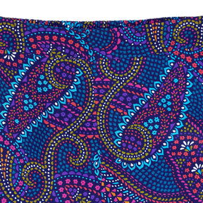 NRBY Blue Paisley Silk Trousers