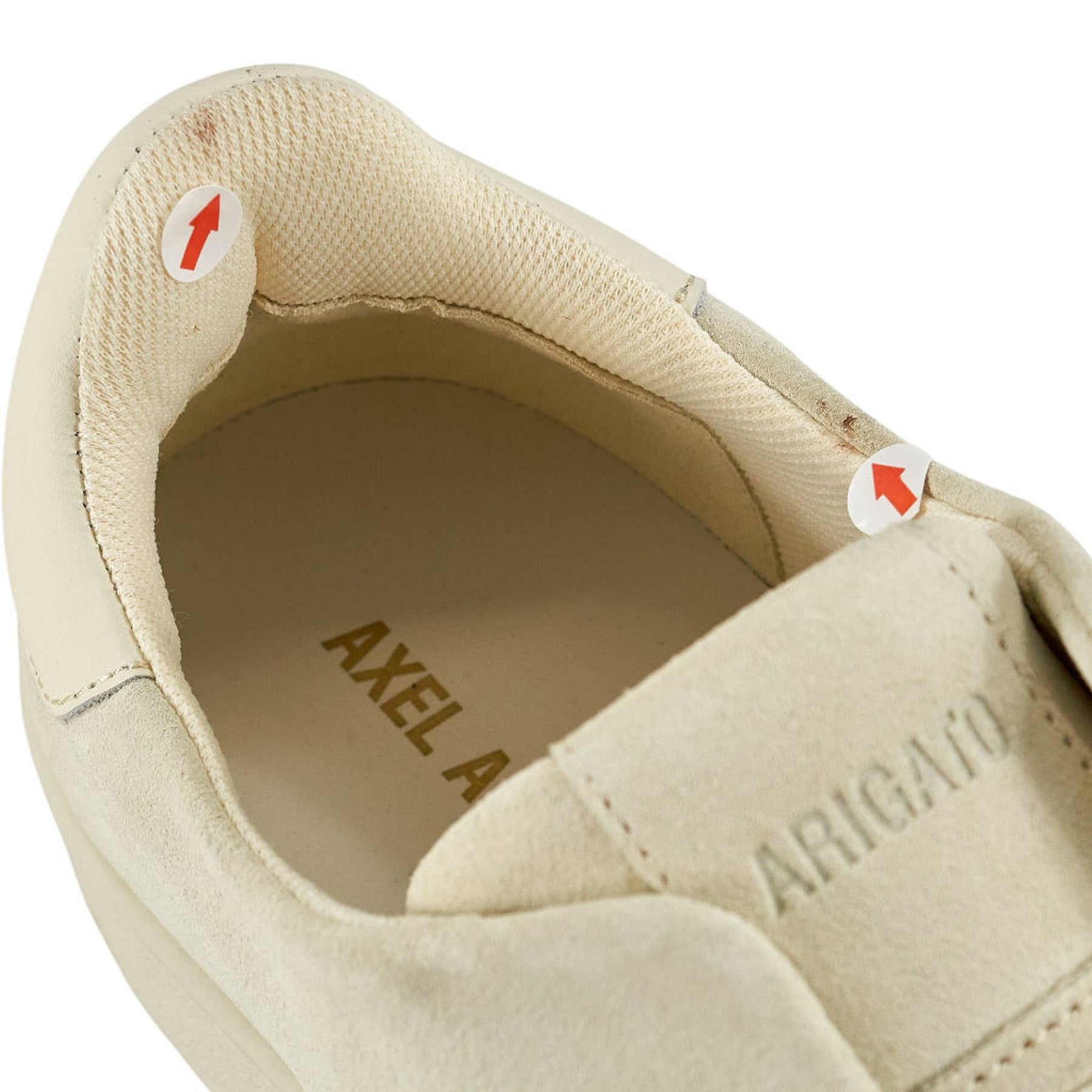 Axel Arigato Off White Dice Lace-less Sneakers