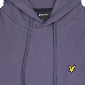 Lyle & Scott Aubergine Purple Logo Hoodie
