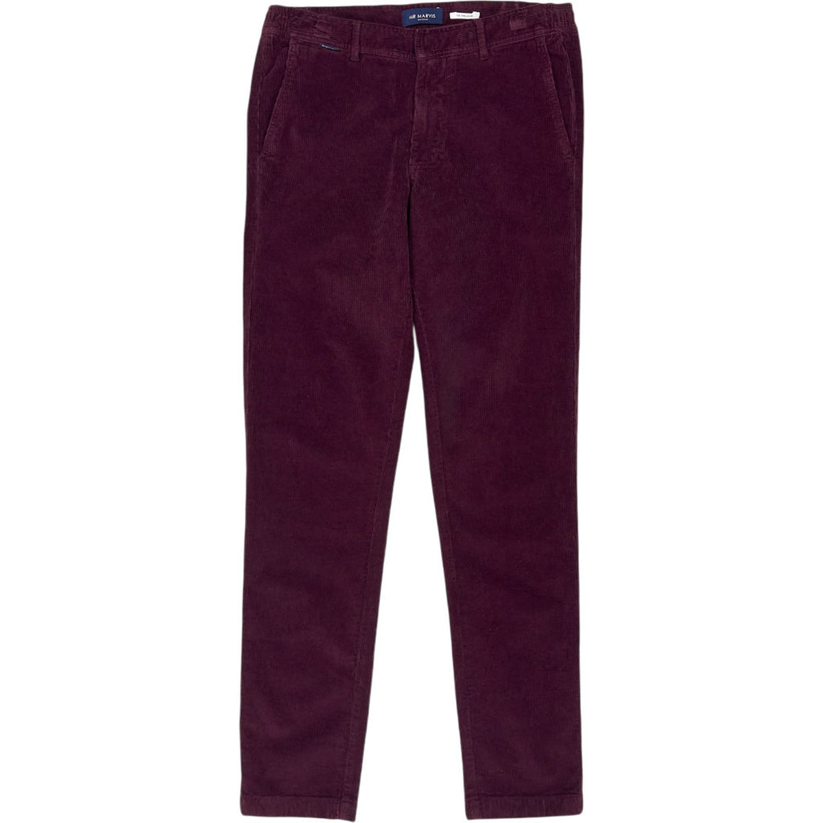 Mr Marvis Burgundy Corduroy Trousers