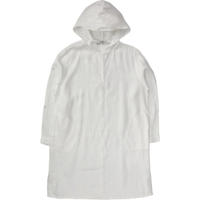 NRBY White Hooded Dress