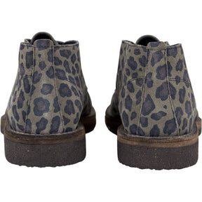 YMC Leopard Print Desert Boots