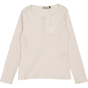 Baukjen Antique White Organic Cotton Henley Top
