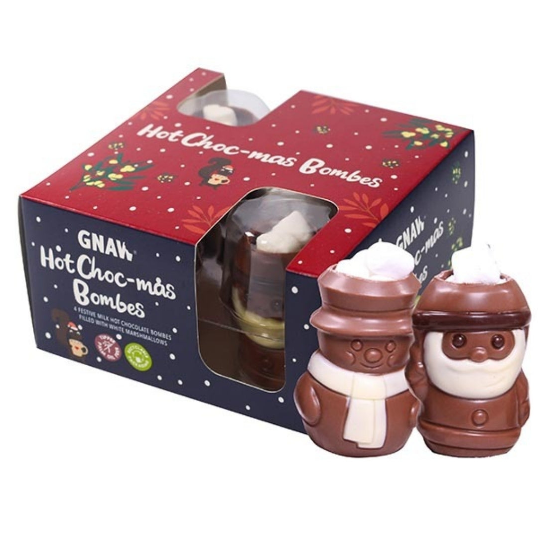 Hot Choc-Mas Santa & Snowman Bomb Gift Set