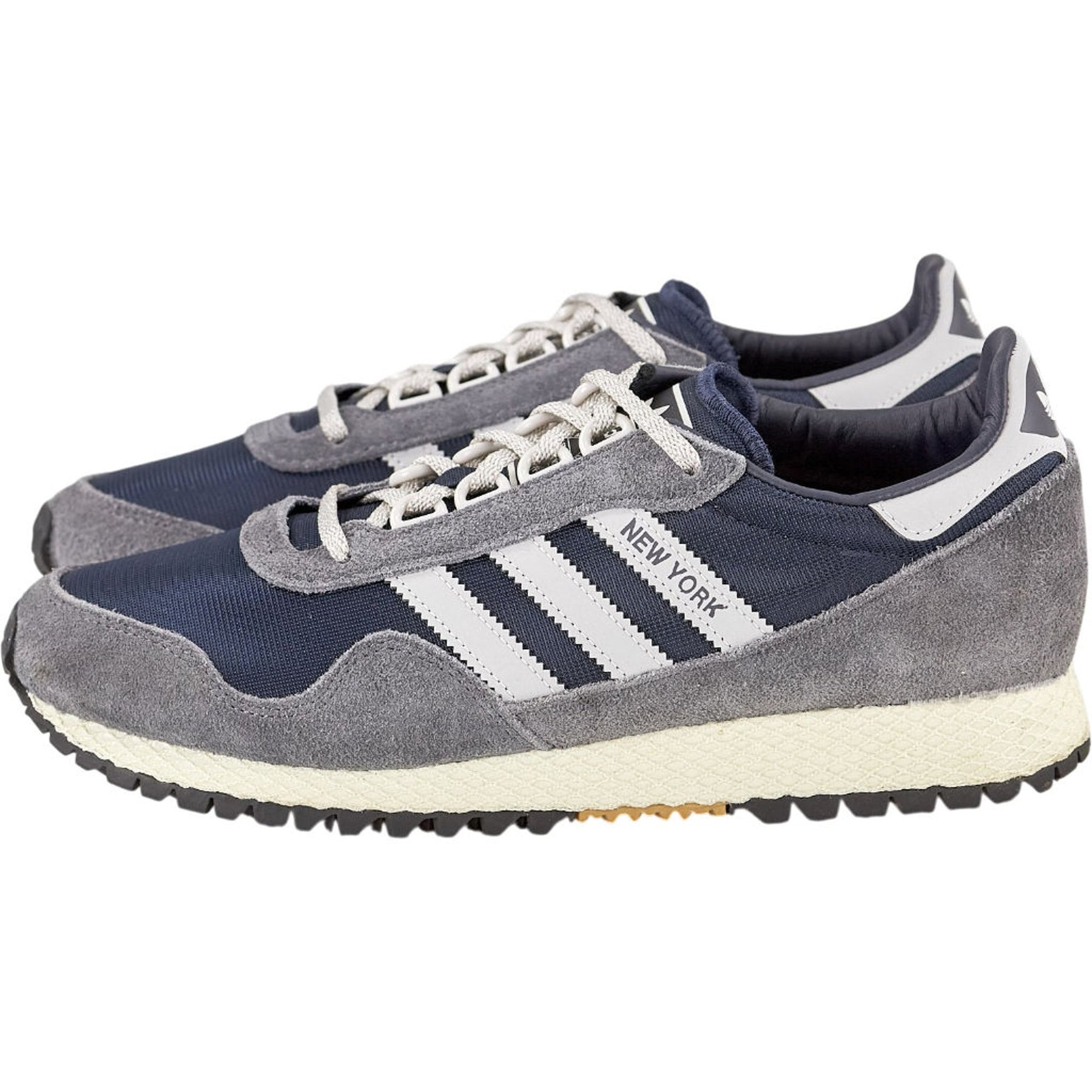 Adidas Grey Aurora Ink New York Trainers