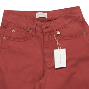 Beaufort & Blake Red Wide Leg Trousers