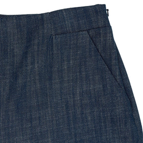 Vivere Navy Kickflare Denim Trousers S - size label removed