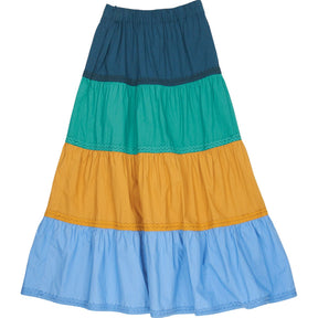 Wyse Multicolour Josephine Colour Block Skirt UK 8