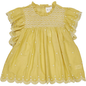 Bonté Lime Marcel Top Embroidered
