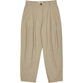 Studio Nicholson Dark Stone Double Pleat Trousers