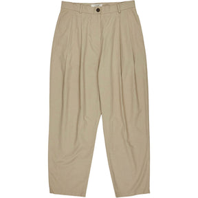 Studio Nicholson Dark Stone Double Pleat Trousers