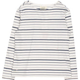 Seasalt Cornwall White Stripe Sailor Shirt