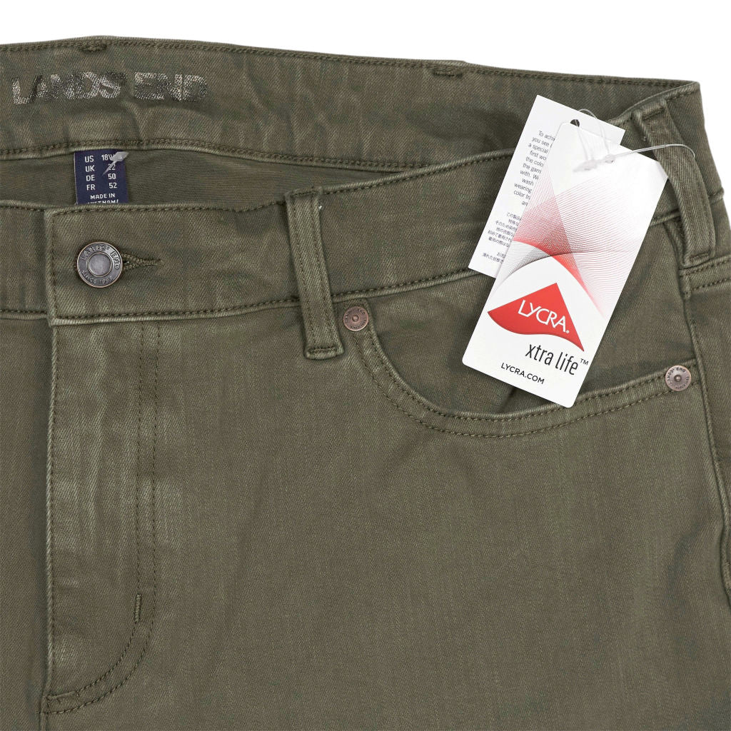 Lands' End Green Stretch Trousers