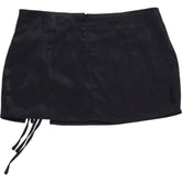 Motel Black Satin Gamay Skirt
