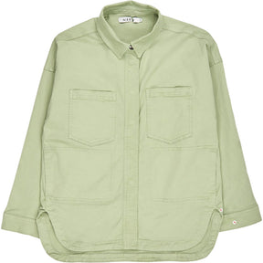 NRBY Green Cotton Overshirt