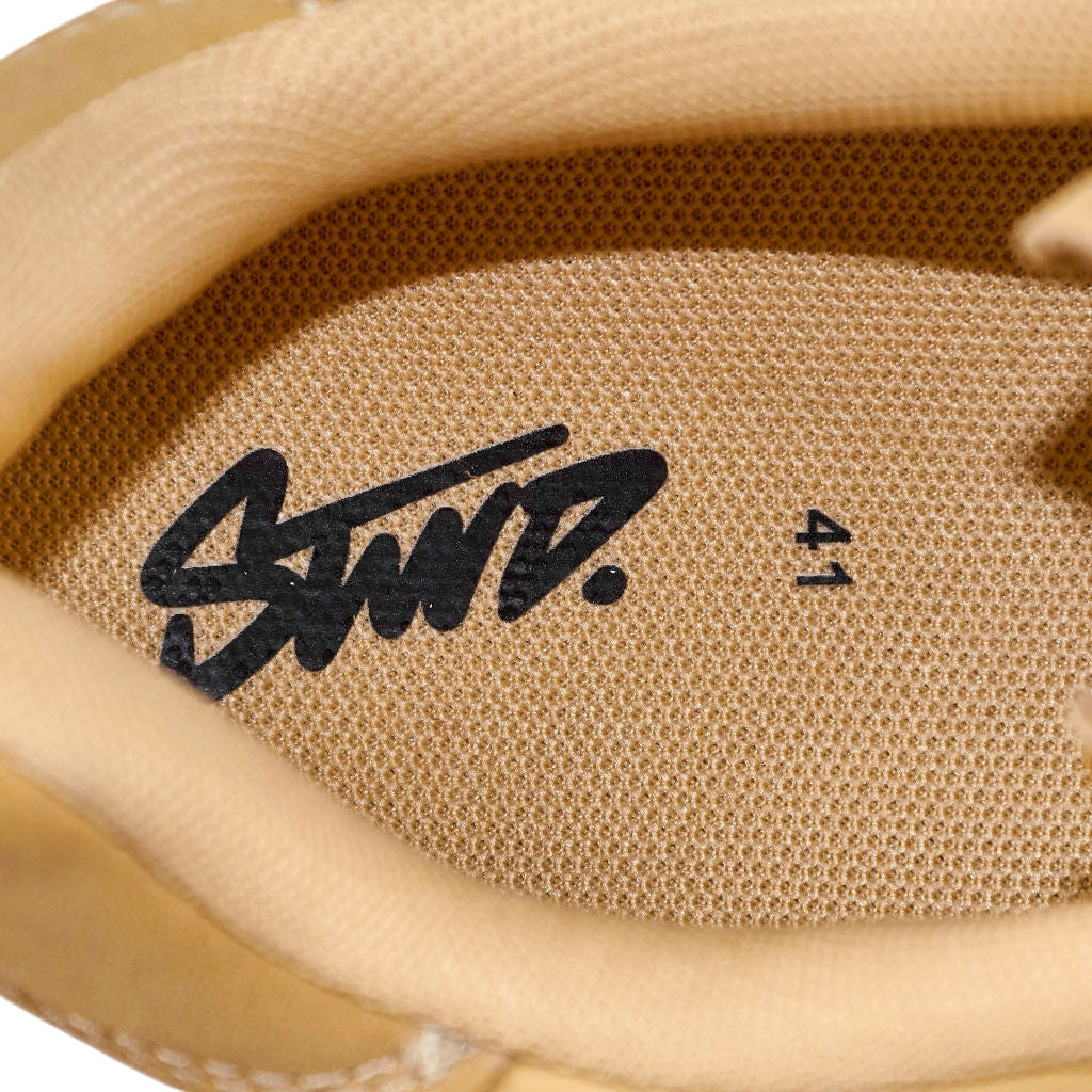 STWD Pull & Bear Yellow Faux Leather Sneakers