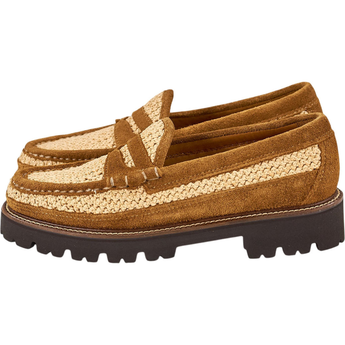 G.H. Bass Tan Larson Loafers