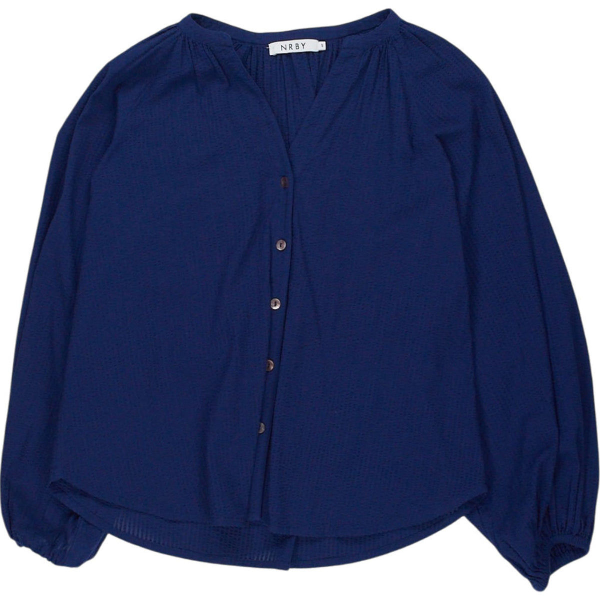NRBY Blue Long Sleeve Blouse