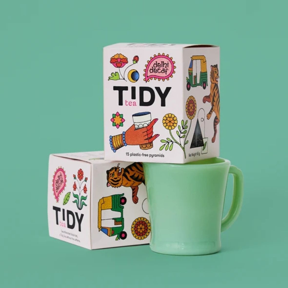 Dehli Decaf Teabags from Tidy Tea