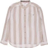 Tommy Hilfiger Beige Stripe Dot Shirt