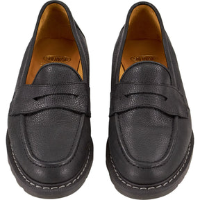 Oliver Spencer Solovair Black Leather Loafers