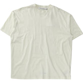 Calvin Klein Jeans Cream Cotton Embroidered T-Shirt