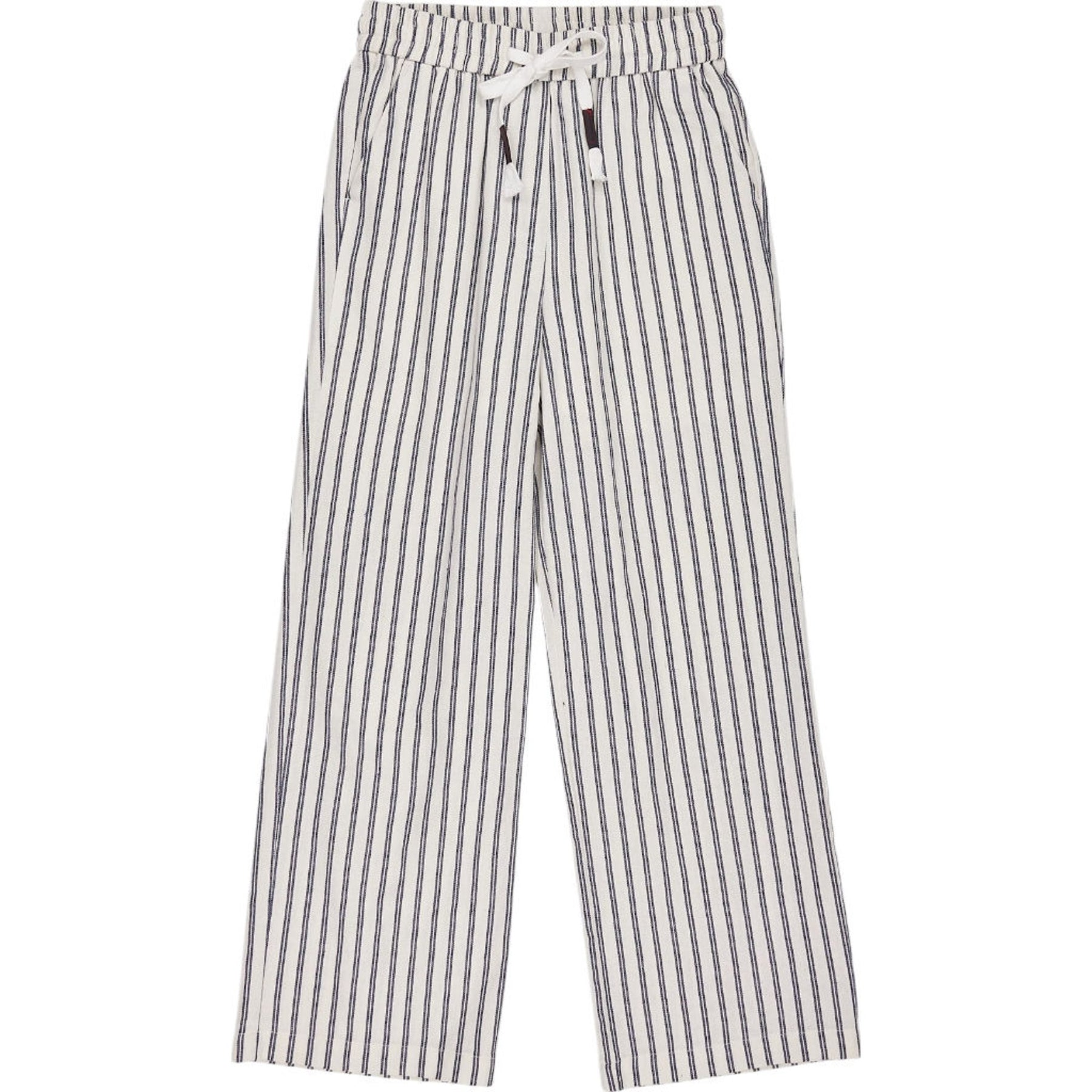 Wyse Navy Stripe Trousers