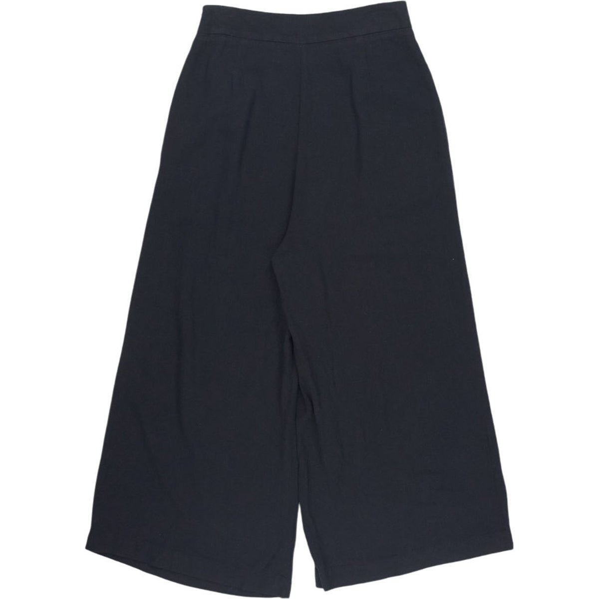 OMNES Black Wide-Leg Trousers