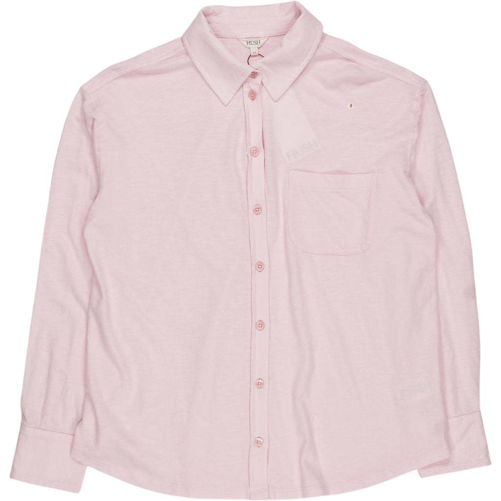 Hush Pink Jersey Slub Shirt