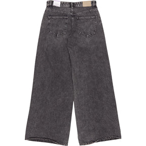 Pull & Bear Black Wide Leg Jeans