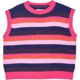 NRBY Multicolour Stripe Knit Vest