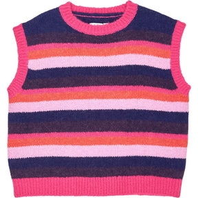 NRBY Multicolour Stripe Knit Vest