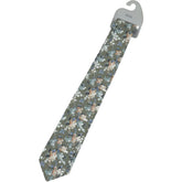 Moss Green Floral Liberty Fabric Tie