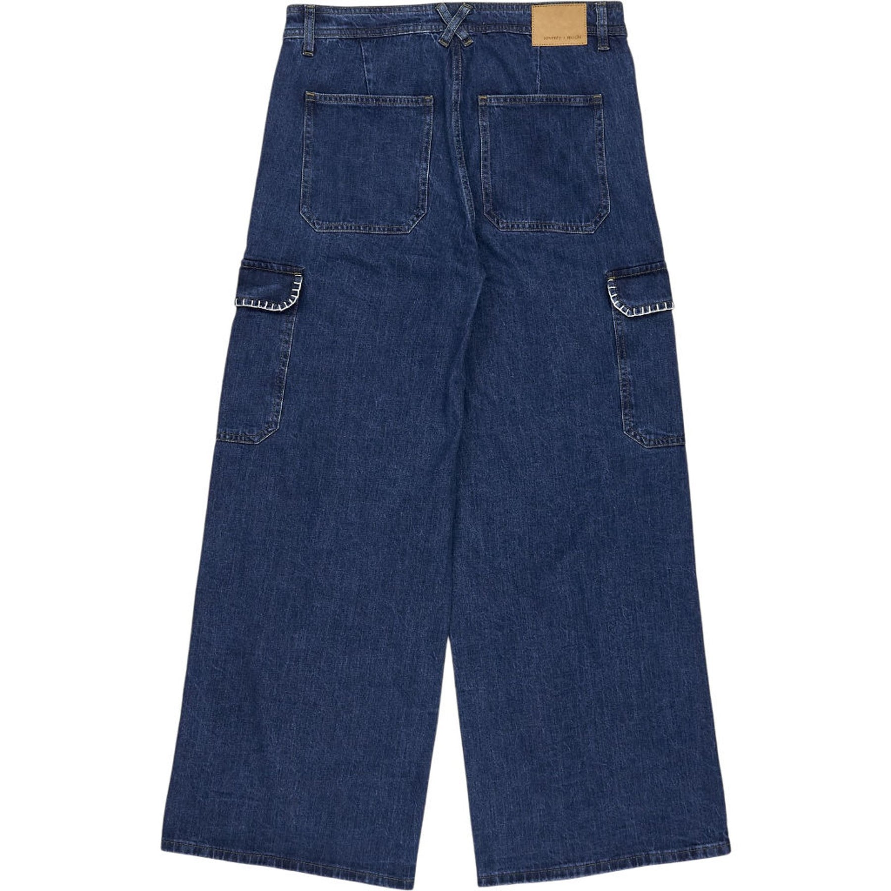 seventy + mochi Blue Denim Cargo Pants