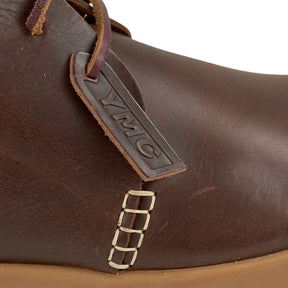 YMC Brown Leather Archer Boots UK 8